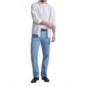 NEW MAVI zach twill straight leg pants in riviera